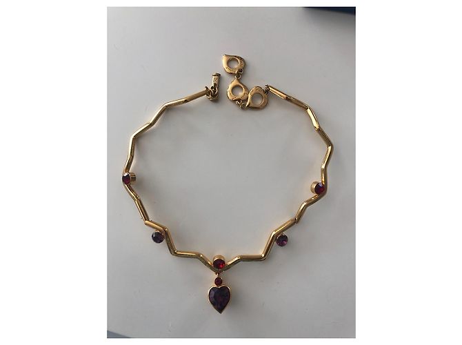 Yves Saint Laurent Collana e Orecchini Oro Gold hardware - vista 4