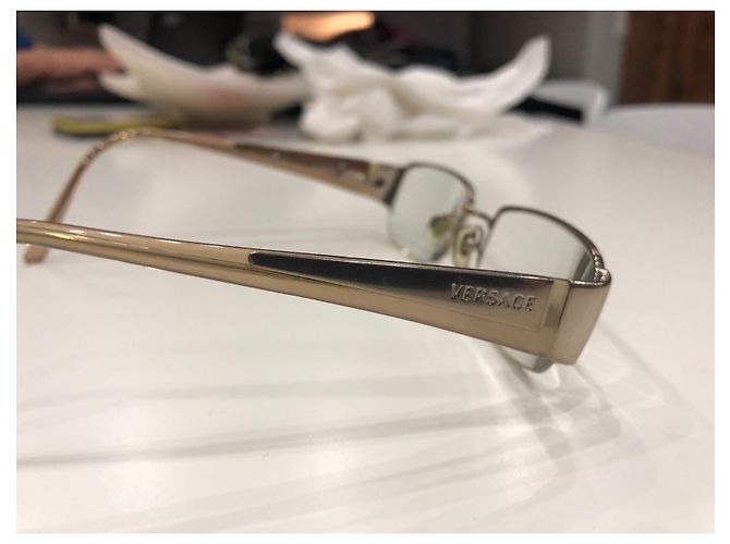 Versace Sonnenbrille Beige - Ansicht 3