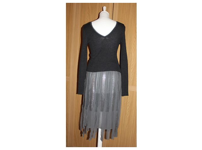 Completo con Alberta Ferretti Gris Gris antracita - vista 3