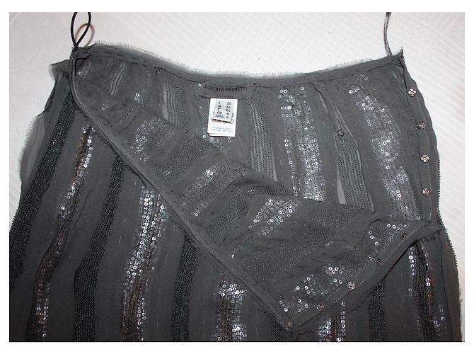 Completo con Alberta Ferretti Gris Gris antracita - vista 7