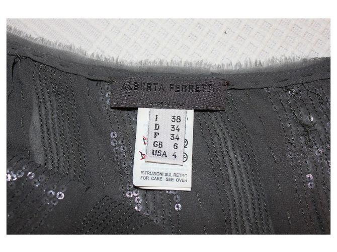 Completo con Alberta Ferretti Gris Gris antracita - vista 8