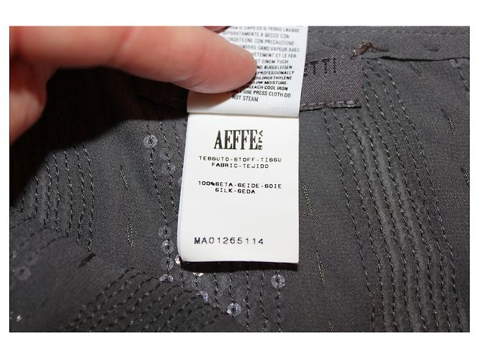 Completo con Alberta Ferretti Gris Gris antracita - vista 9