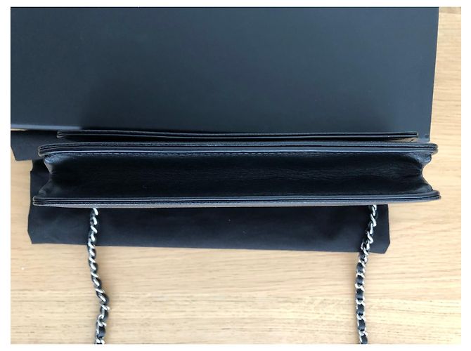 Wallet On Chain Portafoglio Chanel Timeless CC su catena Nero - vista 16