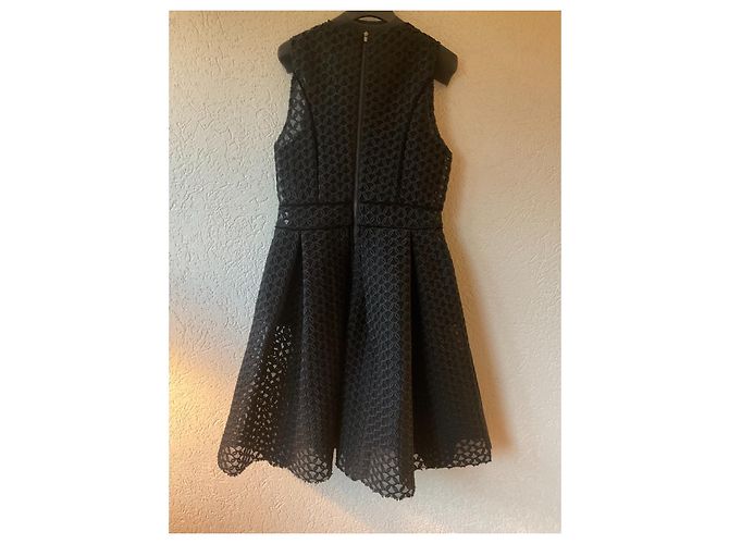 Maje Kleid schwarz aus Polyester - Ansicht 2