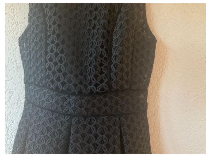 Maje Kleid schwarz aus Polyester - Ansicht 3