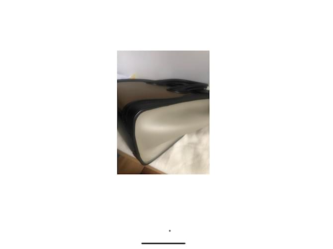 Luggage Céline Borsa da viaggio Nano con tracolla Marrone Nero Taupe - vista 6