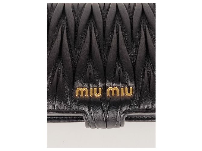 Miu Miu I-phone case in pelle - vista 7