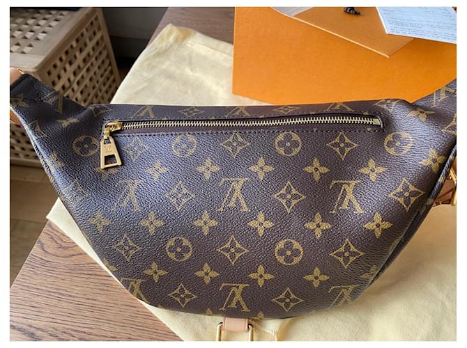 Bumbag Louis Vuitton Riñonera Marrón claro - vista 3