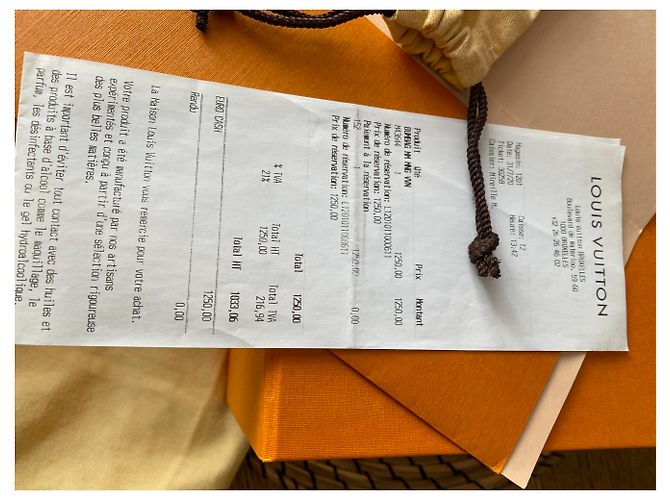 Bumbag Louis Vuitton Riñonera Marrón claro - vista 7