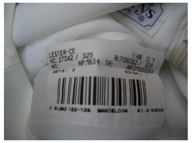 Vestido Burberry de algodón Eggshell Blanco roto - vista 6