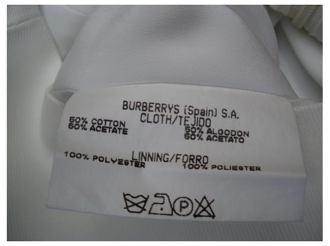 Vestido Burberry de algodón Eggshell Blanco roto - vista 7