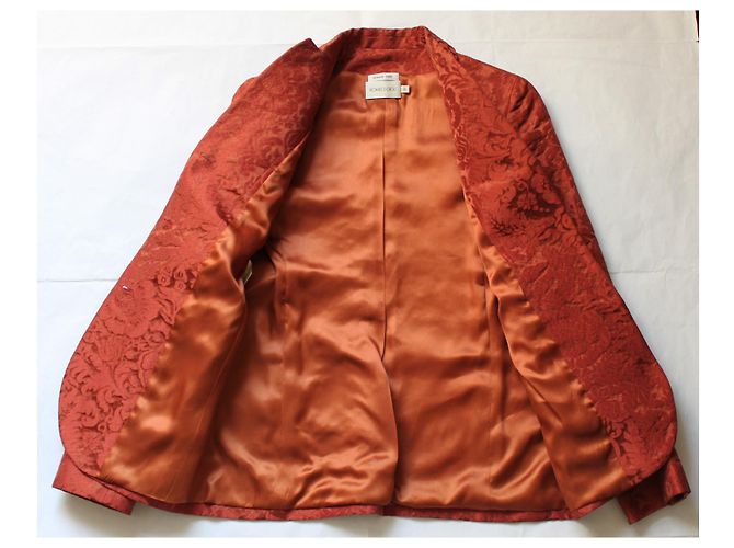 Vintage-Blazer von Romeo Gigli Koralle - Ansicht 2