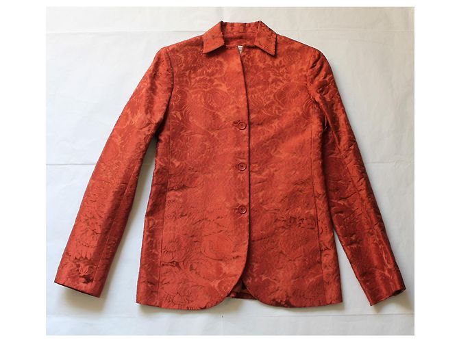 Vintage-Blazer von Romeo Gigli Koralle - Ansicht 3
