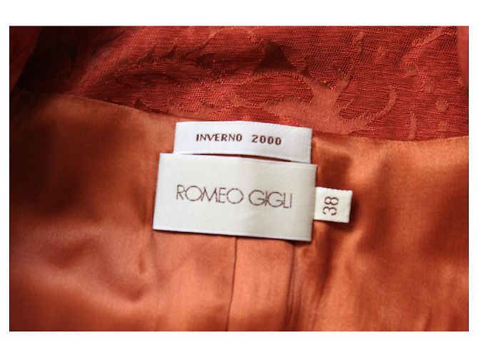 Vintage-Blazer von Romeo Gigli Koralle - Ansicht 5