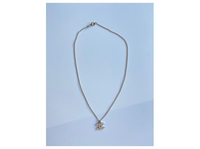 Chanel CC Halskette Silber - Ansicht 2