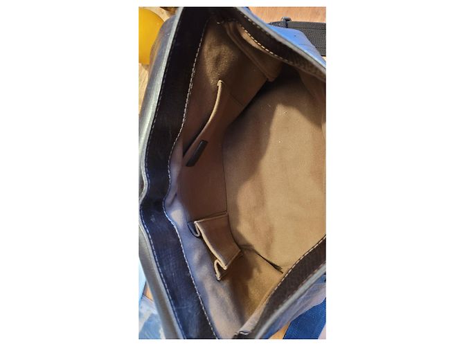 Borsa Reporter Louis Vuitton Utah in Pelle Marrone Scuro - vista 3