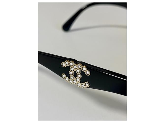 Chanel Sonnenbrille Schwarz - Ansicht 3