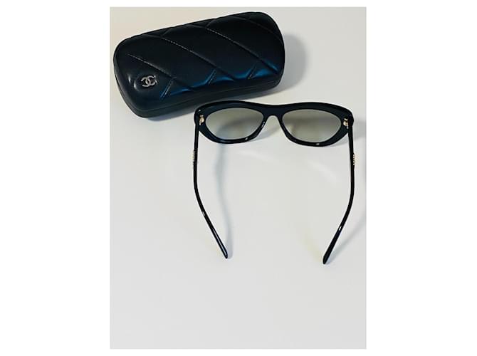 Chanel Sonnenbrille Schwarz - Ansicht 4