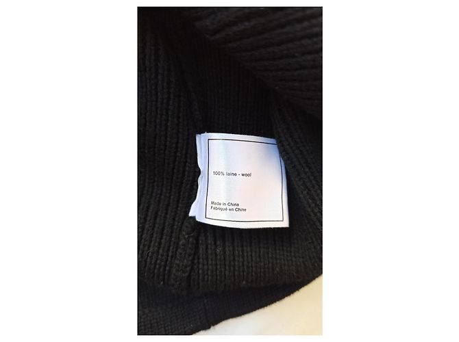 Cambon Chanel Uniform Cardigan aus dunkelblauer Wolle Marineblau - Ansicht 3