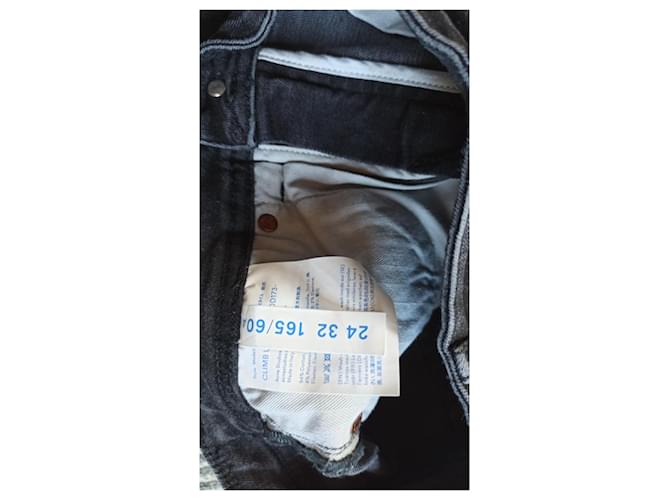 Vaqueros Acne Studios Bla Konst Gris Oscuro Gris antracita - vista 4