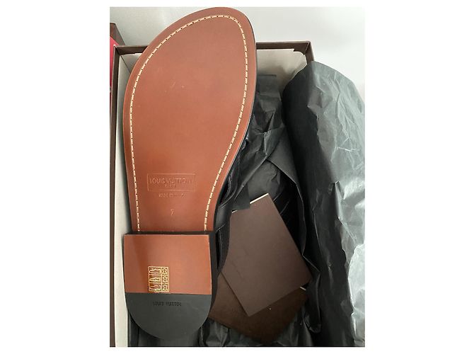 Sandalo Byblos Louis Vuitton Nero - vista 5