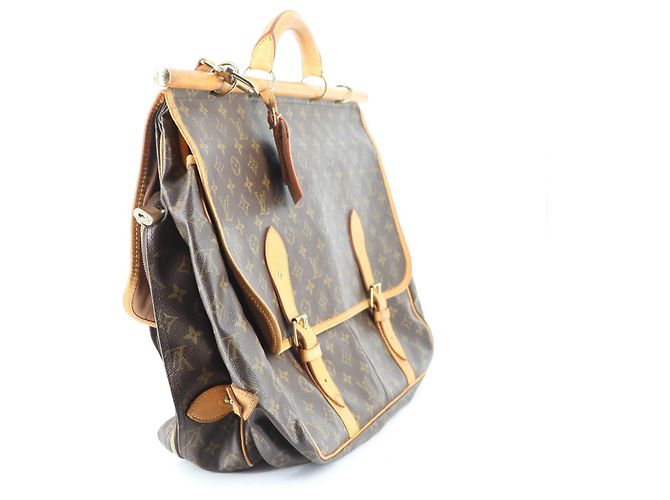 Sac de chasse Louis Vuitton Marron - vue 10