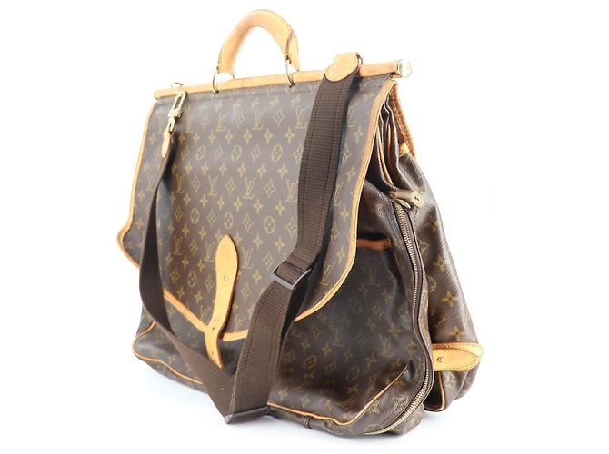 Sac de chasse Louis Vuitton Marron - vue 11