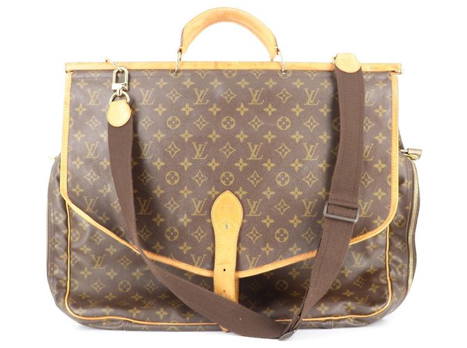 Sac de chasse Louis Vuitton Marron - vue 12