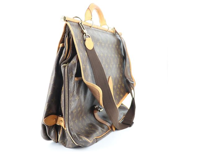 Sac de chasse Louis Vuitton Marron - vue 13