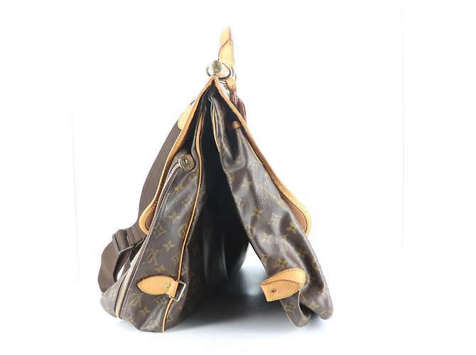 Sac de chasse Louis Vuitton Marron - vue 15