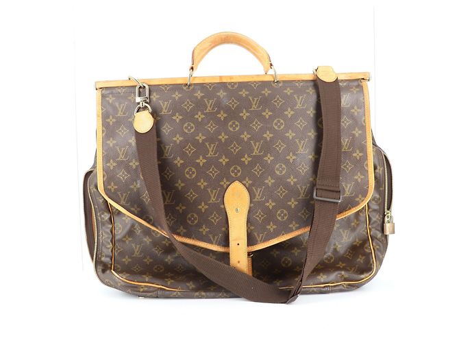 Sac de chasse Louis Vuitton Marron - vue 5