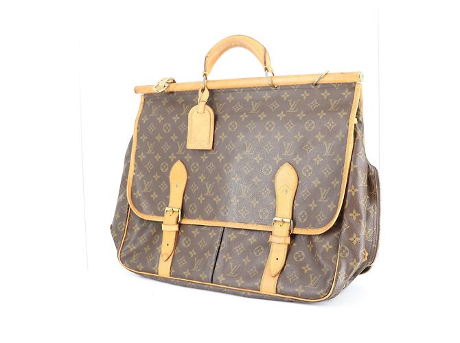 Sac de chasse Louis Vuitton Marron - vue 7