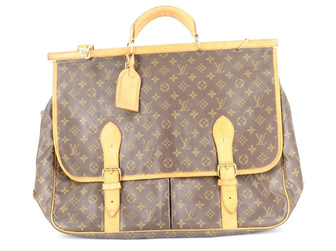 Sac de chasse Louis Vuitton Marron - vue 8