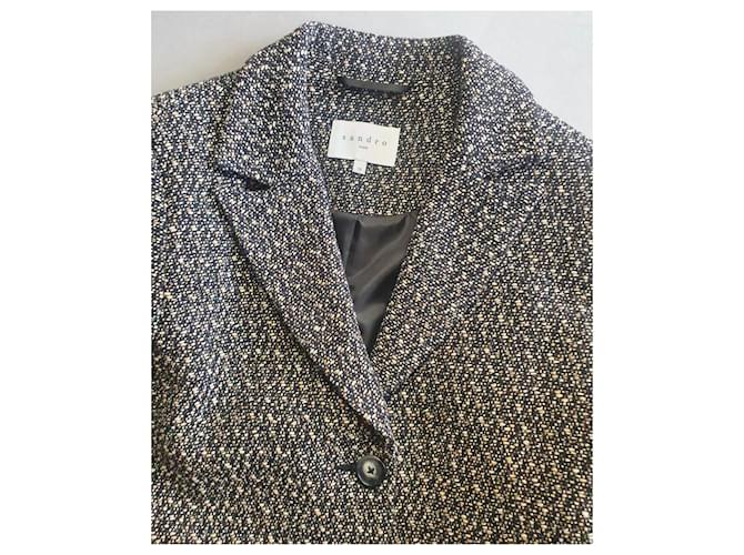 Cappotto multicolore Sandro - vista 7