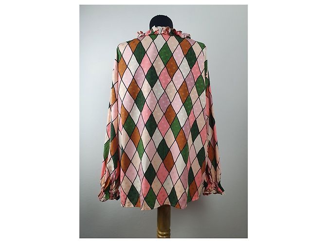 Top camisa de viscosa & Other Stories Multicolor - vista 3