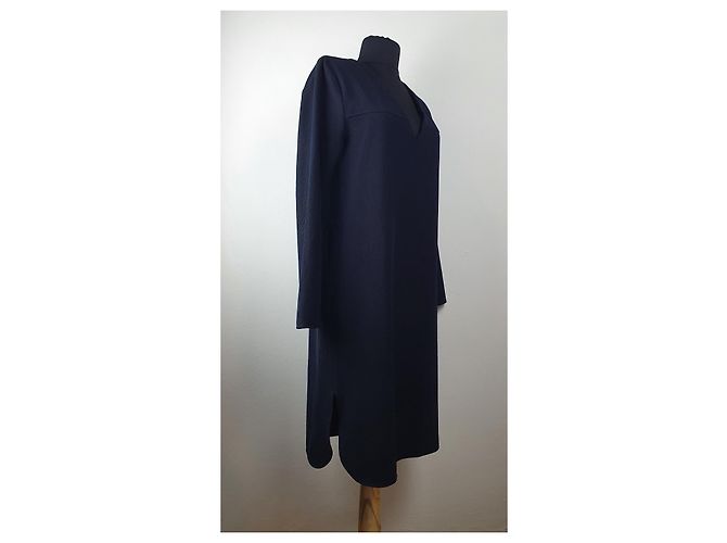 Filippa K Tunika Twill Kleid Schwarz - Ansicht 3
