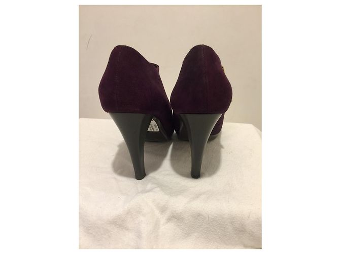 Diane Von Furstenberg Botines de ante violeta Claudef de DvF Morado oscuro - vista 3