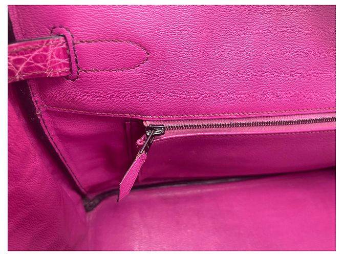 Hermès herms birkiN 35 Schwarz Pink - Ansicht 17