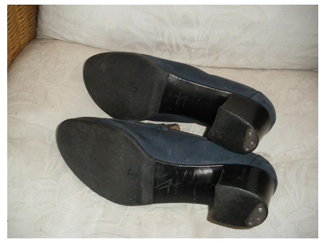 Hermès bailarinas Azul oscuro - vista 6