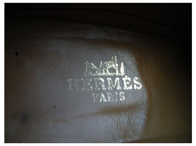 Hermès bailarinas Azul oscuro - vista 8