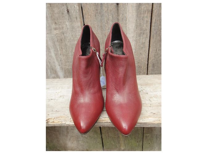 Lanvin Talla de botas bajas Lavin 38 Castaño - vista 3