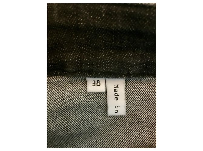 Vaqueros pitillo balenciaga con cremallera en la pierna Negro - vista 6