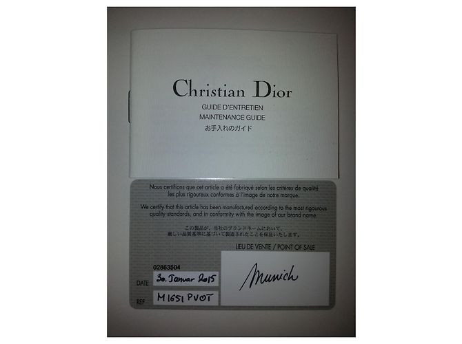 Christian Dior DIOR Diorific Rif: M 1651PVOT Blu - vista 6