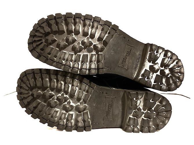 [Usado] Botas de couro preto masculino Ann Demeulemeester - vista 4