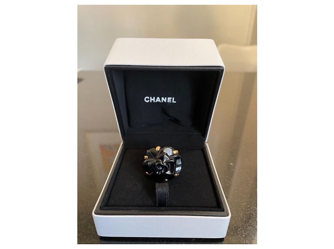 Chanel CAMELIA Negro - vista 2