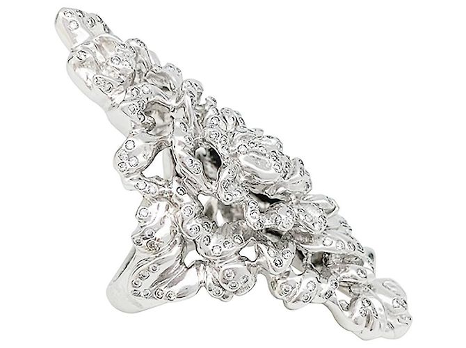 Anello Repossi "Nérée" in oro bianco e diamanti. - vista 3