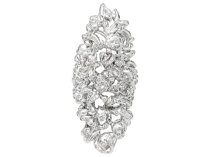 Anello Repossi "Nérée" in oro bianco e diamanti. - vista 5