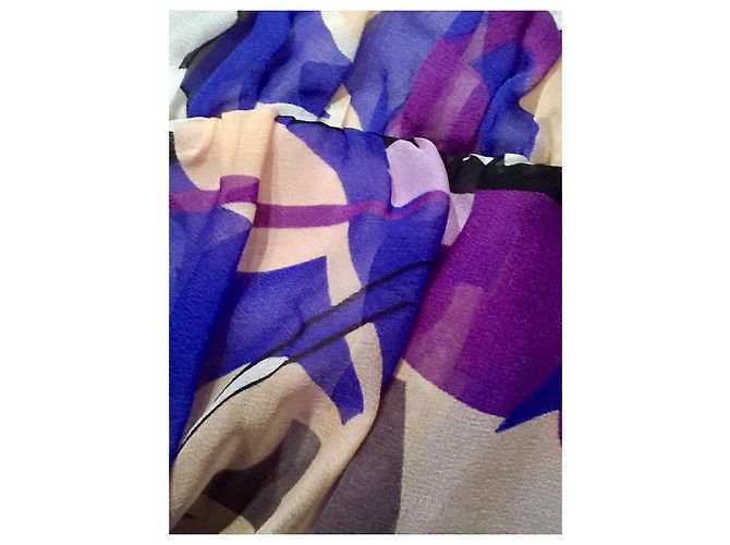 Diane Von Furstenberg Vestido de seda Aurella asimétrico drapeado de DvF Multicolor - vista 5