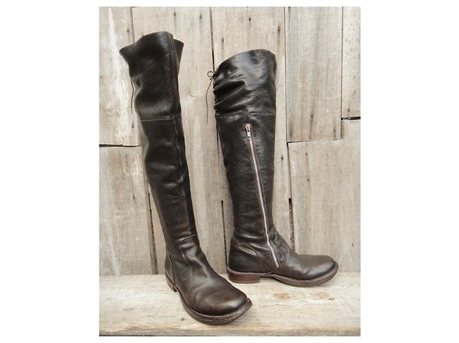 Autre Marque Botas altas Fiorentini + Baker p 37 Marrón oscuro - vista 2