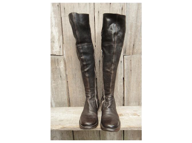 Autre Marque Botas altas Fiorentini + Baker p 37 Marrón oscuro - vista 3